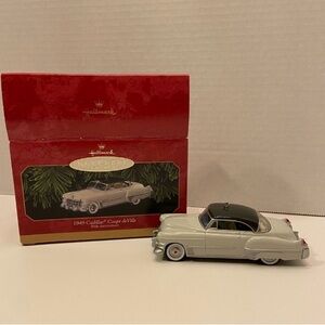 Hallmark 1949 Cadillac Coupe deVille 
50th Anniversary Ornament - Dark Gray